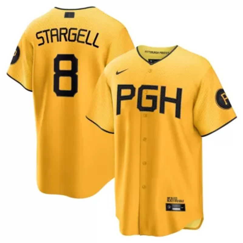 MLB Nike Willie Stargell Pittsburgh Pirates City Connect Replica Player Jersey
