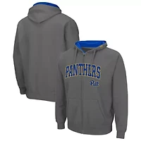 NCAA Pitt Panthers Arch & Team Logo 3.0 Full-Zip Hoodie