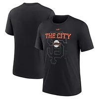 MLB Nike San Francisco Giants Rewind Retro Tri-Blend T-Shirt