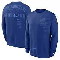 MLB Nike Los Angeles Dodgers Statement Ball Game Fleece Pullover Sweatshirt