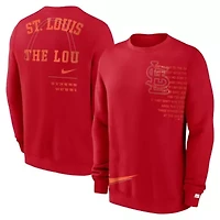 MLB Nike St. Louis Cardinals Statement Ball Game Fleece Pullover Sweatshirt