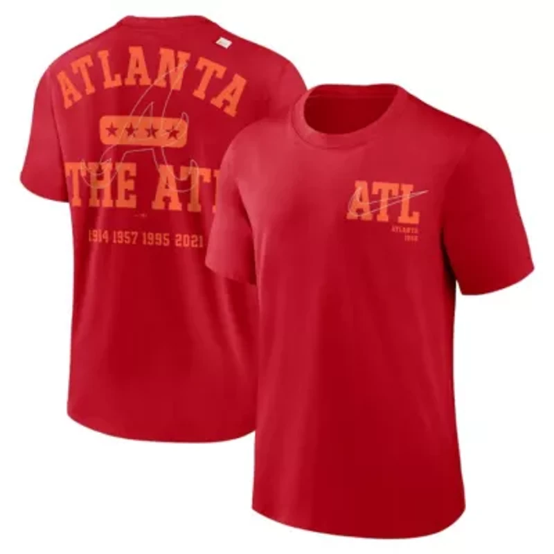 MLB Nike Atlanta Braves Statement Game Over T-Shirt