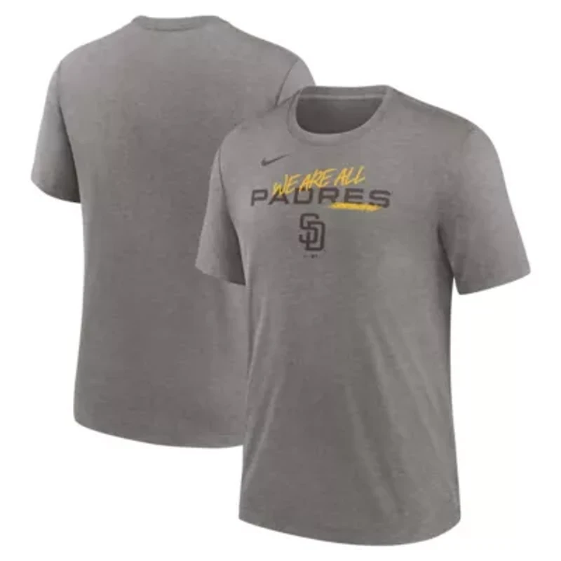 MLB Nike San Diego Padres We Are All Tri-Blend T-Shirt