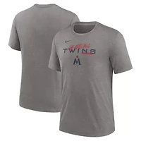 MLB Nike Minnesota Twins We Are All Tri-Blend T-Shirt