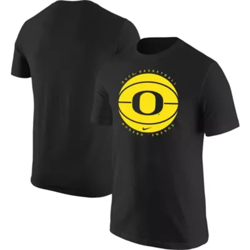 NCAA Nike Oregon Ducks Basketball Logo T-Shirt