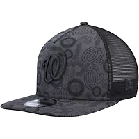 MLB Washington Nationals Repeat A-Frame 9FIFTY Trucker Snapback Hat