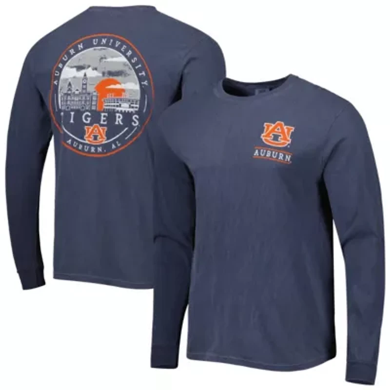 NCAA Auburn Tigers Circle Campus Scene Long Sleeve T-Shirt