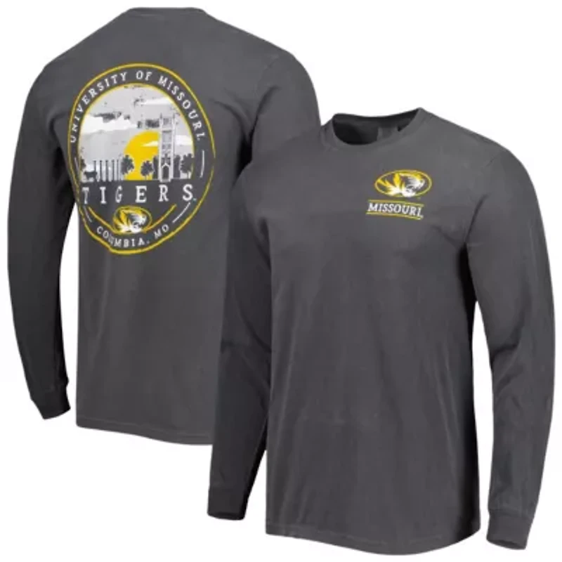 NCAA Missouri Tigers Circle Campus Scene Long Sleeve T-Shirt