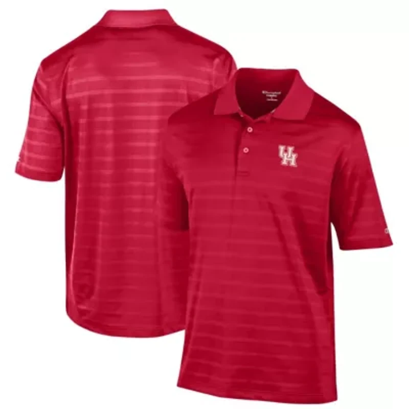NCAA Houston Cougars Relaxed Fit Textured Solid Polo