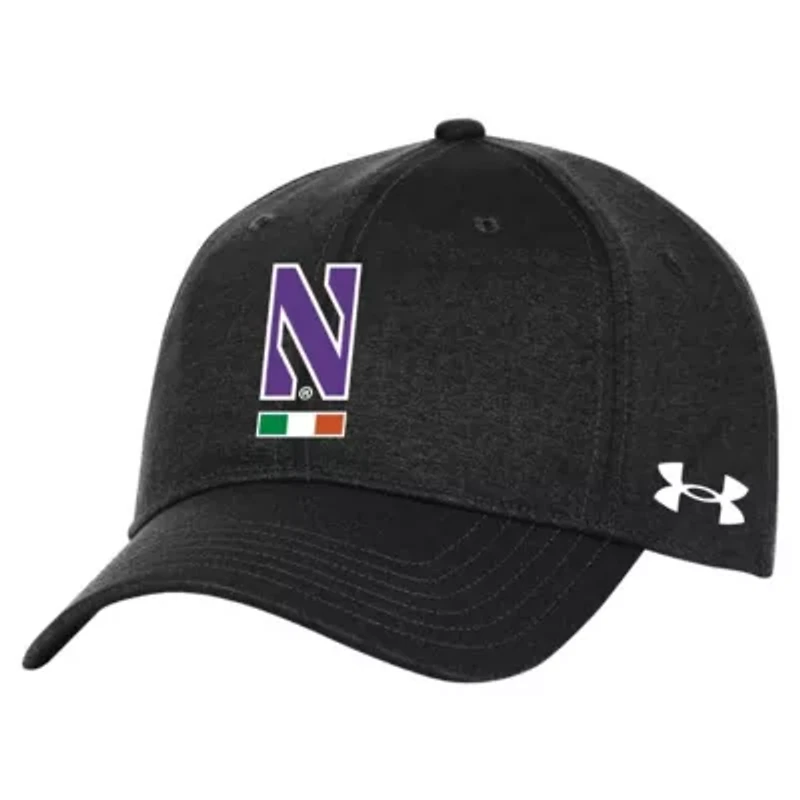 NCAA Under Armour Northwestern Wildcats Ireland Adjustable Hat