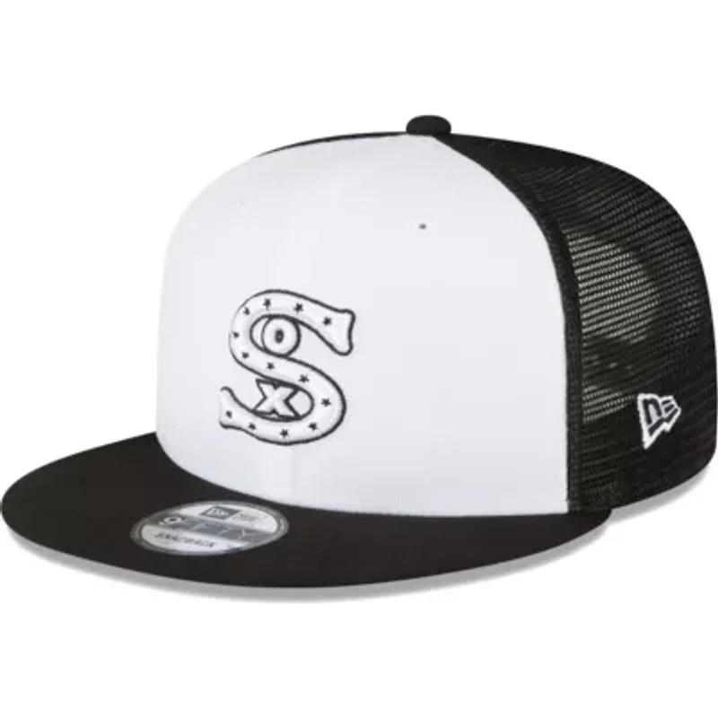 Chicago White Sox MLB Black/White Chicago Sox 2023 On-Field Batting Practice 9FIFTY Snapback Hat