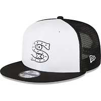 Chicago White Sox MLB Black/White Chicago Sox 2023 On-Field Batting Practice 9FIFTY Snapback Hat