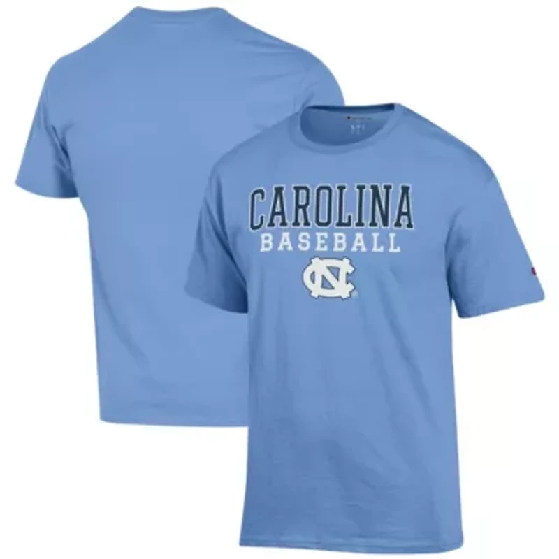 NCAA Carolina North Tar Heels Baseball Stack T-Shirt