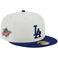 MLB Stone/Royal Los Angeles Dodgers Retro 59FIFTY Fitted Hat
