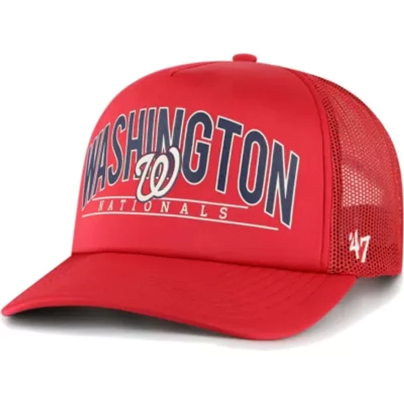 MLB Washington Nationals Backhaul Foam Trucker Snapback Hat