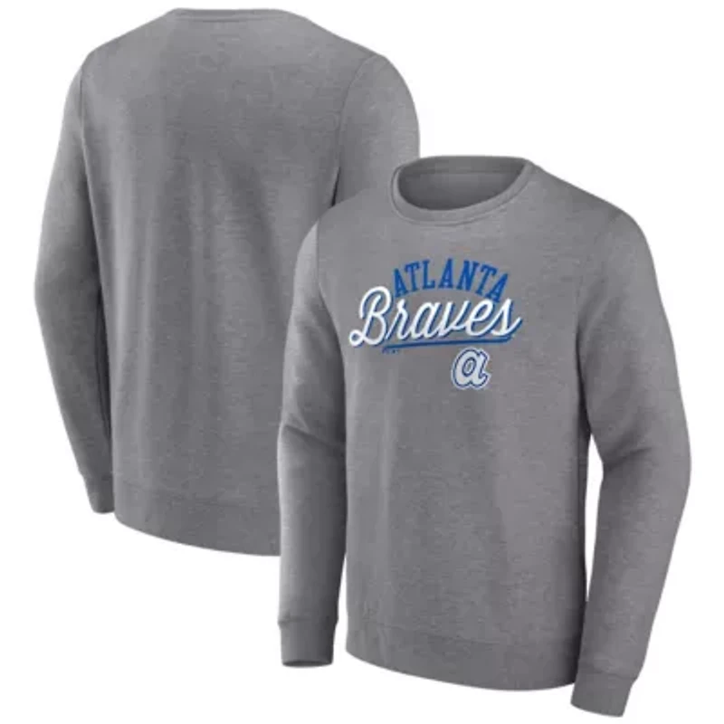 MLB Fanatics Atlanta Braves Simplicity Pullover Sweatshirt