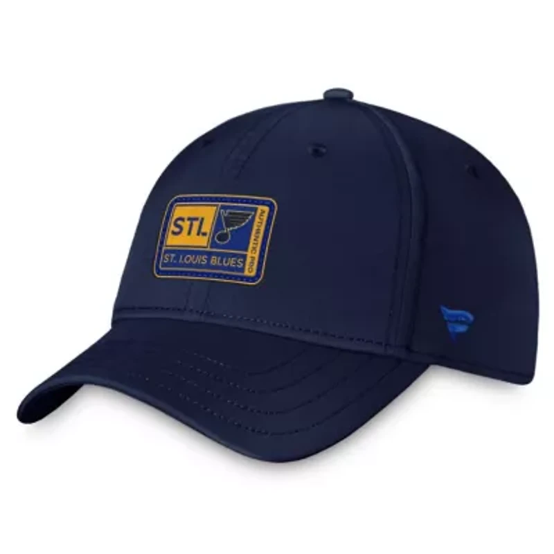NHL Fanatics St. Louis Blues Authentic Pro Training Camp Flex Hat