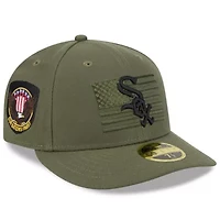 Chicago White Sox MLB 2023 Armed Forces Day Low 59FIFTY Fitted Hat