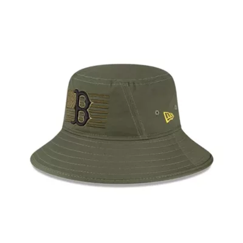 Boston Red Sox MLB 2023 Armed Forces Day Bucket Hat