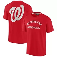 MLB Unisex Fanatics Washington Nationals Elements Super Soft Short Sleeve T-Shirt