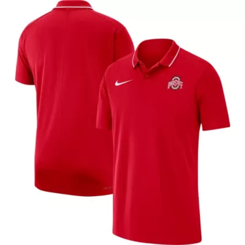 NCAA Nike Ohio State Buckeyes 2023 Coaches Performance Polo