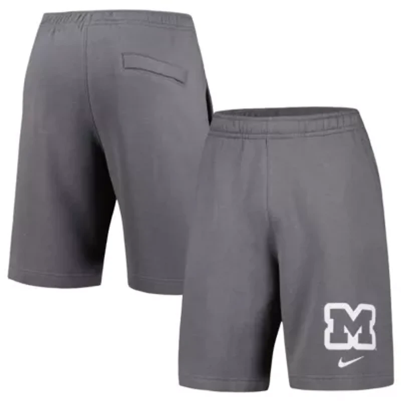 NCAA Nike Michigan Wolverines Fleece Shorts