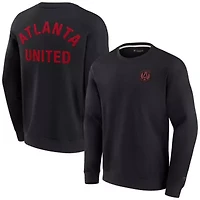 MLS Unisex Fanatics Atlanta United FC Super Soft Pullover Crew Sweatshirt