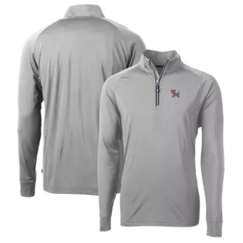NCAA Clemson Tigers Adapt Eco Knit Stretch Recycled Quarter-Zip Pullover Top