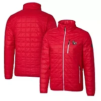 NCAA NC State Wolfpack Primary Team Logo Rainier PrimaLoft Eco Insulated Full-Zip Puffer Jacket