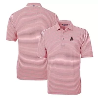 Alabama Crimson Tide NCAA Throwback Logo Virtue Eco Pique Stripe Recycled Polo