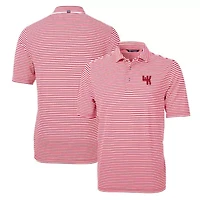 NCAA Western Kentucky Hilltoppers Throwback Logo Virtue Eco Pique Stripe Recycled Polo