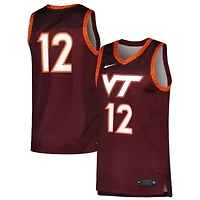 NCAA Nike Virginia Tech Hokies Replica Basketball Jersey