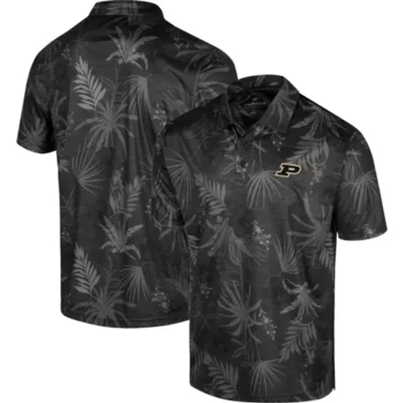 NCAA Purdue Boilermakers Palms Team Polo