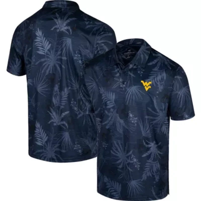 NCAA West Virginia Mountaineers Palms Team Polo