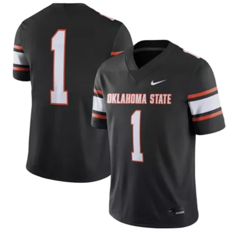 NCAA Nike #1 Oklahoma State Cowboys Game Jersey