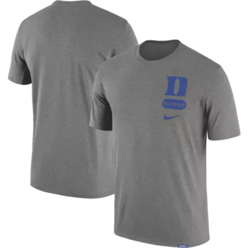 Duke Blue Devils NCAA Nike Campus Letterman Tri-Blend T-Shirt