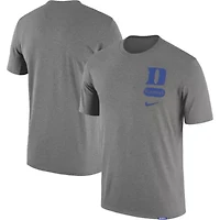 Duke Blue Devils NCAA Nike Campus Letterman Tri-Blend T-Shirt