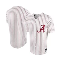 Alabama Crimson Tide NCAA Nike Pinstripe Replica Full-Button Baseball Jersey