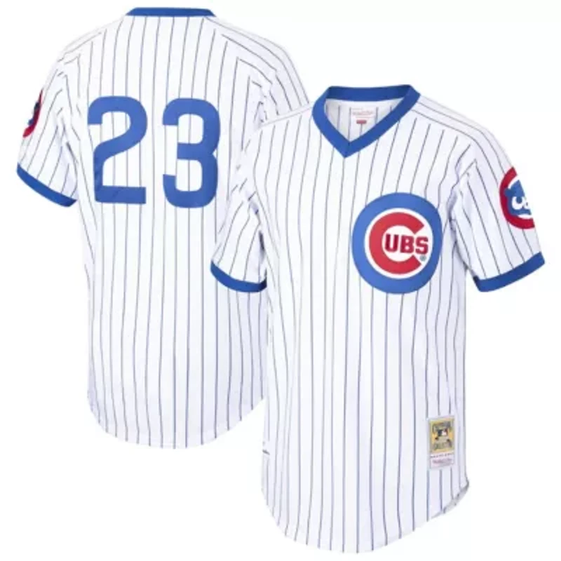 MLB Ryne Sandberg Chicago Cubs Cooperstown Collection 1987 Authentic Player Jersey