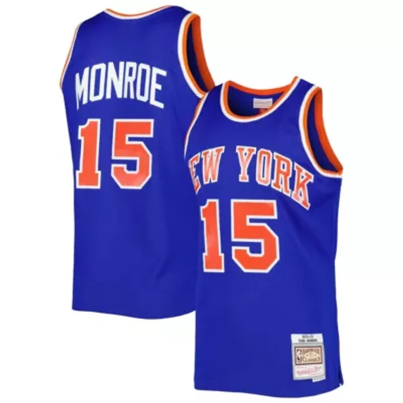 NBA Earl Monroe New York Knicks 1972/73 Hardwood Classics Swingman Jersey