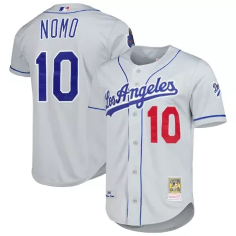 MLB Hideo Nomo Los Angeles Dodgers Cooperstown Collection Authentic Jersey