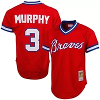 MLB Dale Murphy Atlanta Braves 1980 Authentic Cooperstown Collection Mesh Batting Practice Jersey