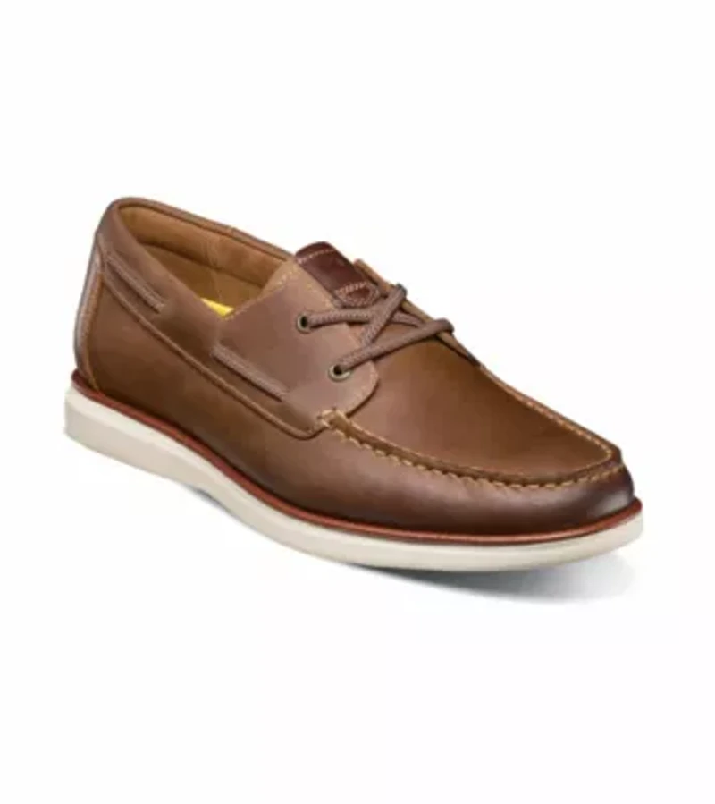 Tropics Elastic Lace Moc Toe Boat Shoe