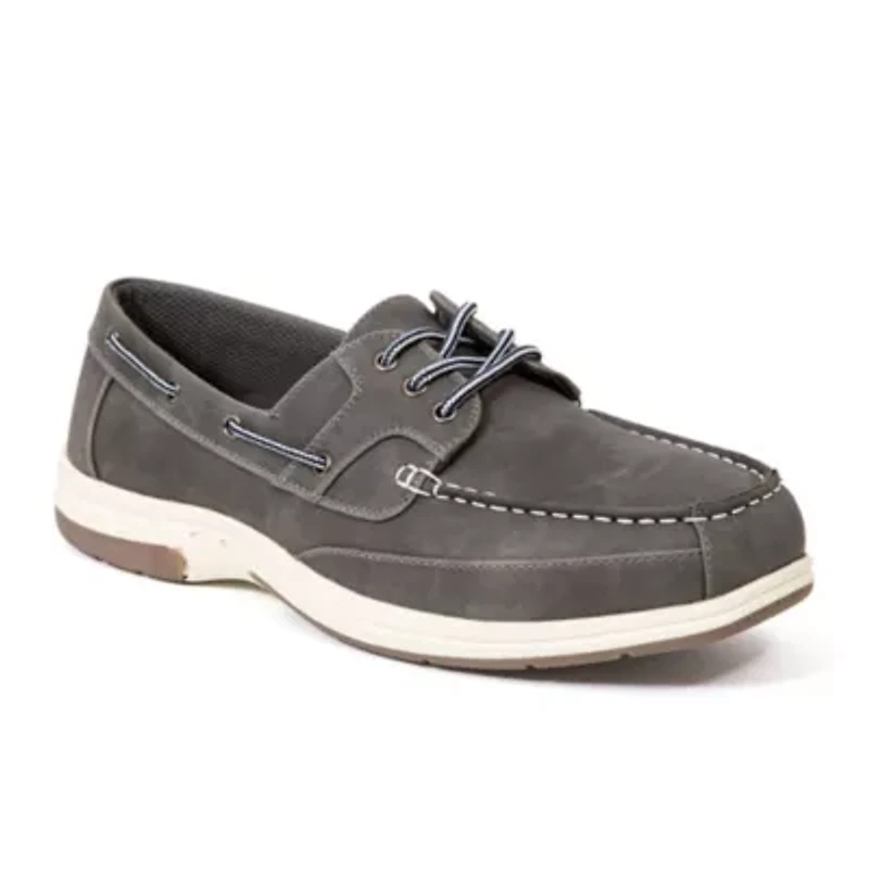 Men's Mitch Memory Foam Casual Comfort Boat Shoe Oxford