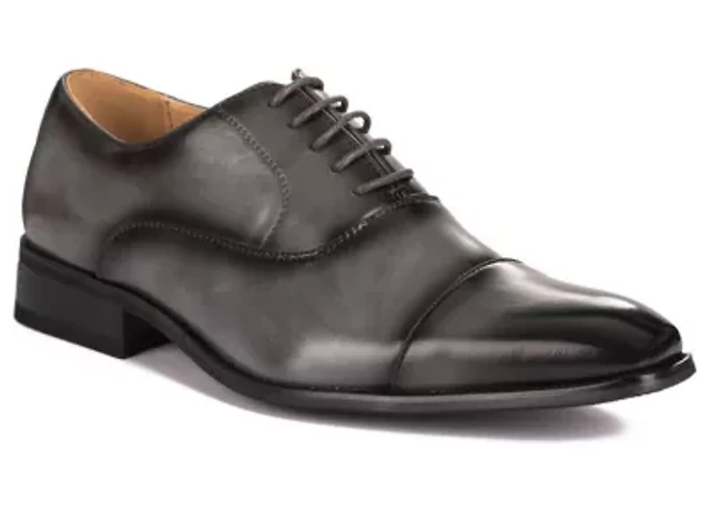 gino vitale men's lace up medallion toe dress shoes Gino Vitale Men's Lace Up Medallion Toe Dress Shoes