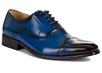 Lace-up Cap Toe Dress Shoes