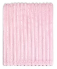 Baby Boys and Girls Striped Plush Blanket
