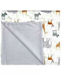 Baby Boys and Girls 2 Layer Minky Blanket