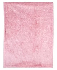 Baby Boys and Girls Embossed Plush Minky Blanket