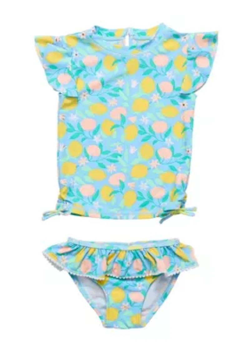 Lemon Drops SS Ruffle Set